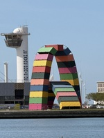 Containerskulptur Le Havre